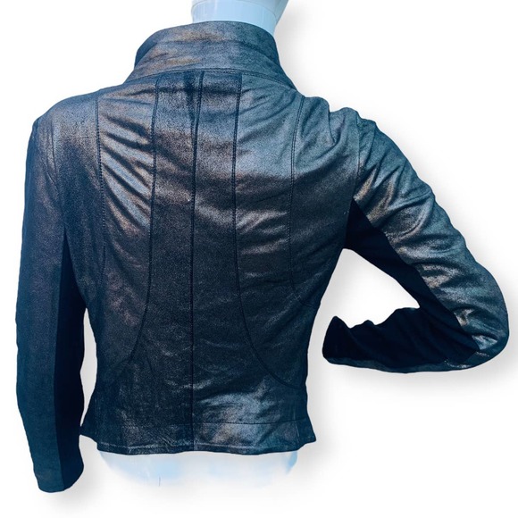 Graham & Spencer Suede Moto Jacket Size Small - Picture 4 of 12